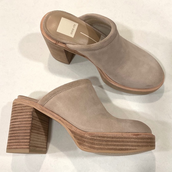 DOLCA VITA  Castel Mule Tan Suede Size 7 NEW - Picture 1 of 4